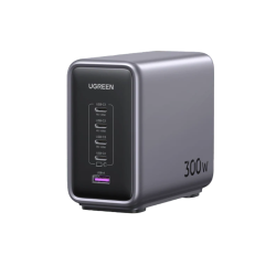 Ugreen Nexode 300W USB C GaN Charger-5 Ports Desktop Charger Model No.CD333 (90903) Ugreen Nexode 300W USB C GaN Charger-5 Ports Desktop Charger Model No.CD333 (90903)